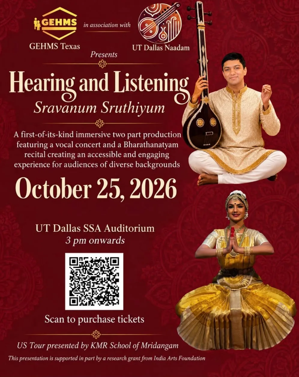 Flyer for Hearing and Listening — Sravanum Sruthiyum